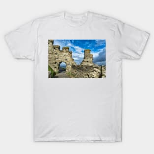 Ruins of Tintagel Castle #1,Cornwall, UK T-Shirt